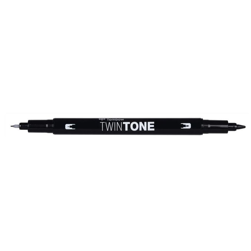 Tombow TwinTone 0.8 and 0.3mm Double Tip Marker Pens -