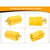 30 Amp to 110 V 15 Amp / 20 Amp