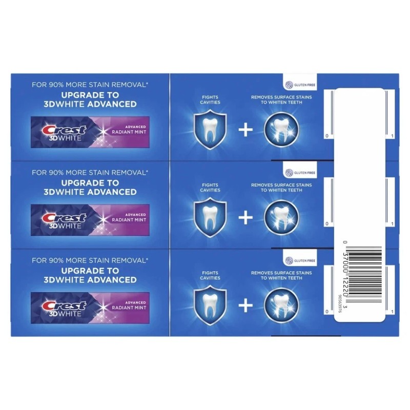 Crest Plus Baking Soda & Peroxide Teeth Whitening Toothpaste,Min