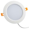SEBSON® LED Recessed Spotlight Round Flat 230 V, Integrated Driver,