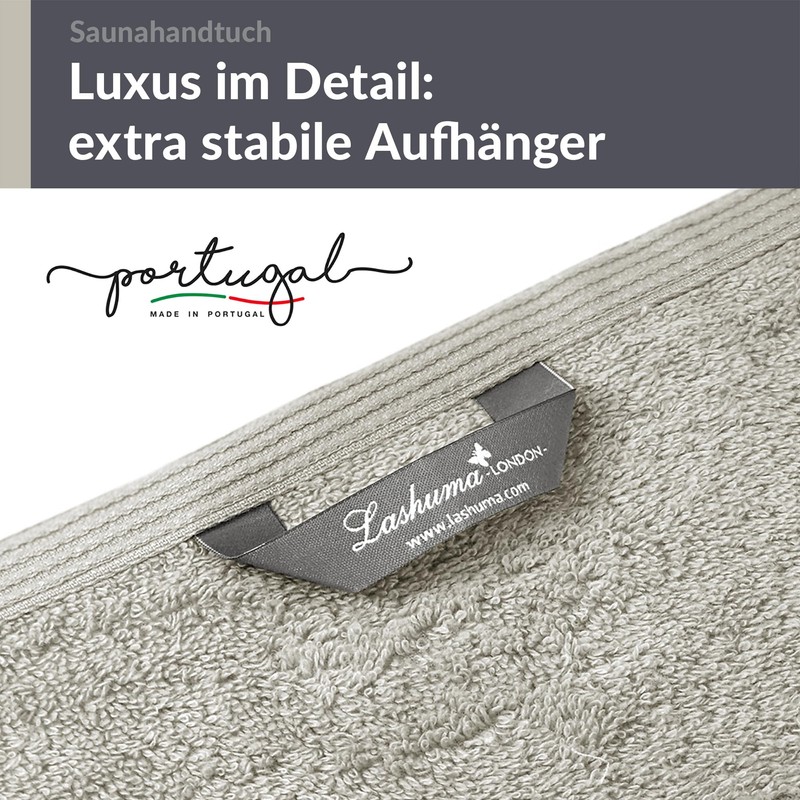 Lashuma XXL Bath Towel for Men 100 x 200 cm