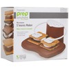 PrepSolutions Microwave S'mores Maker, Brown/White – Easy S'mores in Minutes,