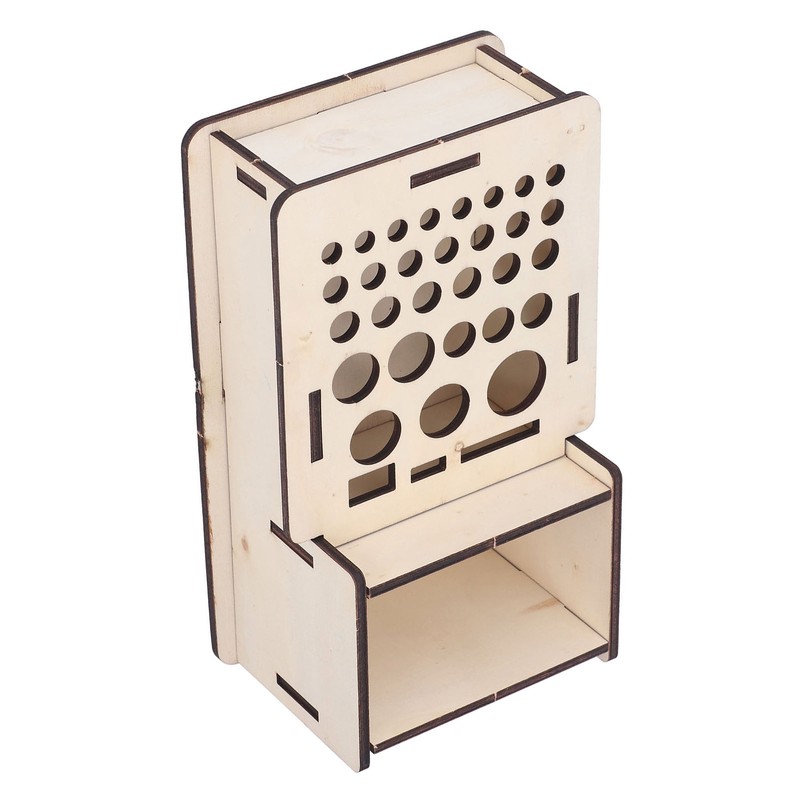 Leather Tools Storage Box Shelf Beech Leathers Craft Rack Stand