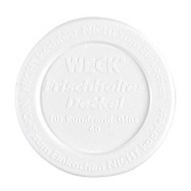 WECK Frischhaltedeckel für Rundrandgläser Ø 60 mm (5 Stück)