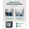 Silonn Boost Ice Maker with Innovative 2.5L Ice Basket &