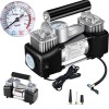 Unbranded Portable Car Air Compressor - 1 Dual Cylinder, For