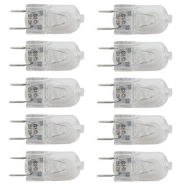 2025 Upgrade WB25X10019 WB36X10213 Halogen Light Bulb Fit for GE Microwaves, Universal Range Stove Hood Light Fit for Kenmore Maytag Elite, 10-Pack
