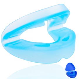 Anti Snoring Mouthpiece Devices for Men and Women, Universal Size Snoring Aids Anti Snore Sleep Apnea Mouth Guard with Storage Case for All Mouth to Snore Reduce and Sleep Apnoea for Men and Women