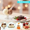 HANSGO 300PCS Small Wooden Spoons, Mini Single-Use Dessert Tasting Spoons,