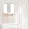 ZMBESUP Over The Door Hanger Folding Clothes Drying Rack, Folding