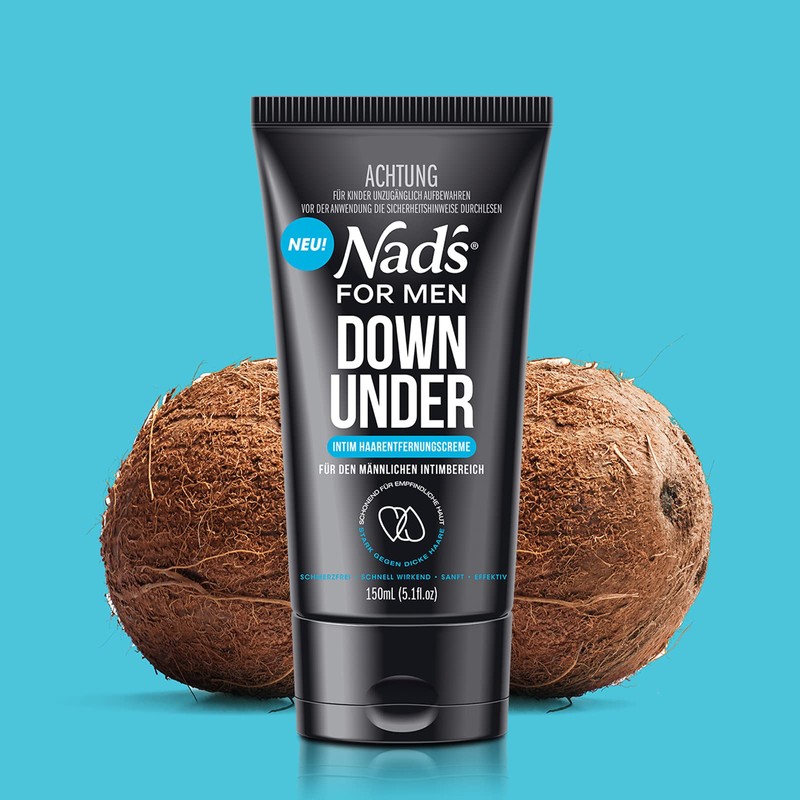 Nad's For Men Intimate Hair Removal Cream for Men