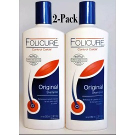 FOLICURE SHAMPOO ORIGINAL FOR FULLER THICKER HAIR 350ml each 2-Pack **FREESHIP**