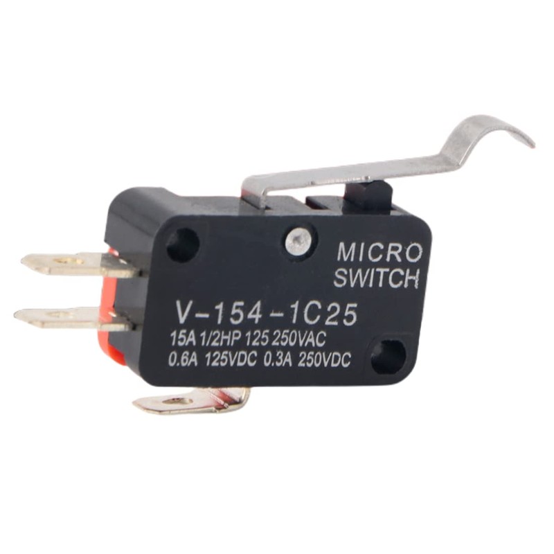 Szliyands 20-Pack V-154-1C25 Micro Limit Switch Momentary SPDT Snap Action