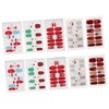 BIUDECO Nail Art Wraps for Women Christmas Nail Decals Stickers