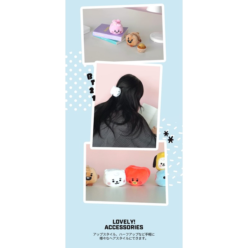 Solomon Shoji BT21-HWC-TT Alligator Clip (TATA) WANI HAIR CLIP Hair