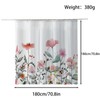 FAIRYGATE Shower Curtains Mould Proof Resistant Spring Landscape Shower Curtain