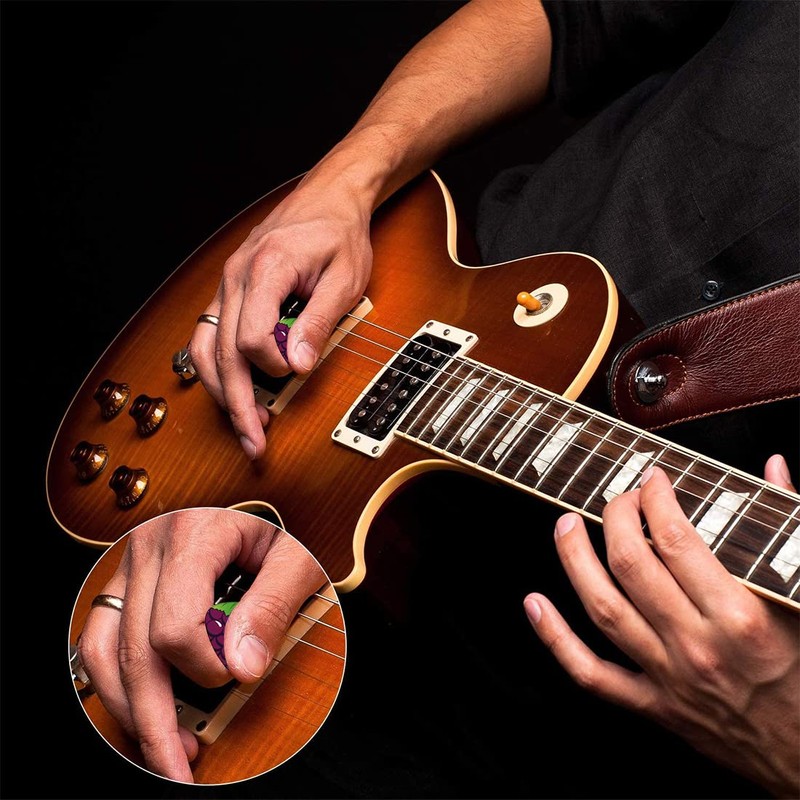 Pack of 10 Fruit Pattern Guitar Picks for Acoustic Guitar,