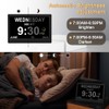 CAZOKASI Extra Large Impaired Vision Digital Alarm Clock with Day