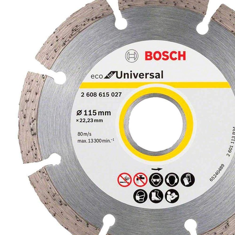 Bosch 2608615027 Disco Diamantado, Eco For Universal, Segmentado, 4-1/2"