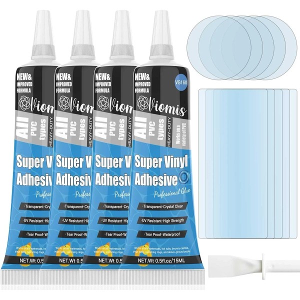 Branded Pool Liner Patch Repair Kit | Transparent Air Mattress