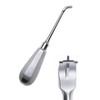 SurgicalOnline Premium Offset Dental Crown Splitter Remover Elevator Handle Stainless