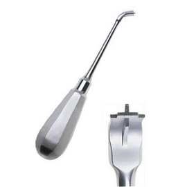 SurgicalOnline Premium Offset Dental Crown Splitter Remover Elevator Handle Stainless Steel