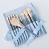 Beginner's pastel light blue make-up brush makeup brush / 입문용 파스텔 연블루 메이크 화장붓 화장솔