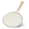 9.2in Crepe Pan with Wood Handle Nonstick Crepe Maker Pan