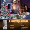 Hezbjiti Christmas String Lights Outdoor, 394ft 1000 LED 8 Lighting