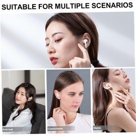Mikinona 2sets Wireless Earbud Hooks for/pro Earphone Holders Protective Clips Ideal for Running Exercise 2pcs*2