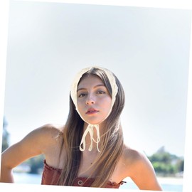 CALLARON Yarn Crochet Headscarf, 2 Pcs Bandana Headband, Assorted Color, Practical and Fashionable Headscarf for Women's Hairstyle Ideas