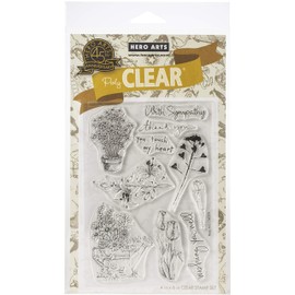 Hero Arts CLEAR STMP FLOWERS, us:one size