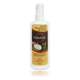 Protectone Aceite Bronceador De Coco Con Aloe Vera 100ml