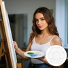 2 Pcs Paint Palette Tray Plastic for Kids and Adults