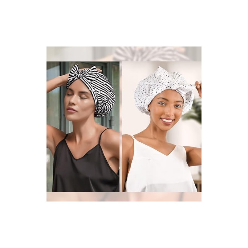 Yanibest Gorro Ducha Reutilizable Impermeable Mujer Antideslizante Lindo Pelo Punto