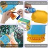 Automatic Handheld Bubble Machine Cool Fan Mode 69 Bubble Holes