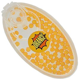 MrBlastin 100 Orange Crushballs for Filter Insertion, 16 Flavours to Choose Available, Menthol Mint Crush Balls, Flavoured Capsules. Click on Inserts Beads (Orange)