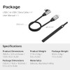 SMALLRIG Cable USB-C USB4 de 40 Gbps, carga rápida de