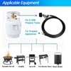 GrillAce 2-Feet propane Gas Grill Regulator and Hose, Replacement for