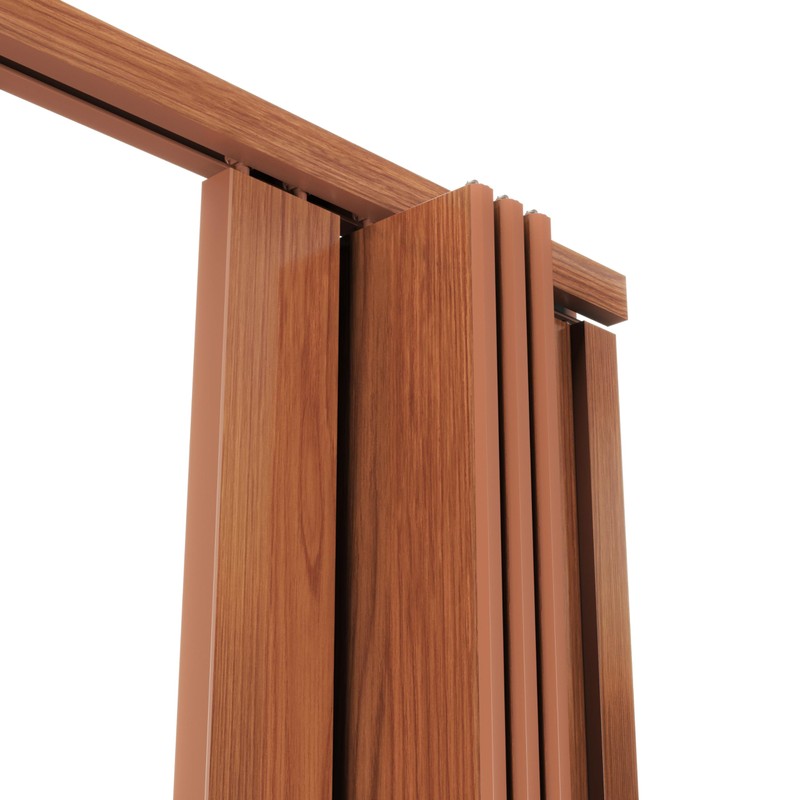 48" W Premium Foldable Accordion Doors, Double Walled Heavy Duty