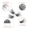 DIY Eyelash Extension, 3D Effect Glue Bonded Band Individual Lash