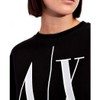 Armani Exchange Women's Icon Project Sweat Sweatshirt, black