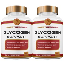 Gold Nutra Sweet Restore Capsules, All Natural Maximum Strength Sweet Restore Glyco Pills, 2 Month Supply (2 Pack)