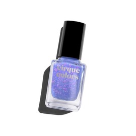 Cirque Colors Cool Blast - Light Blue-Lilac Jelly Iridescent Nail Polish - Candy Coat Collection - 0.37 Fl Oz (11 mL) - Vegan & Cruelty-Free