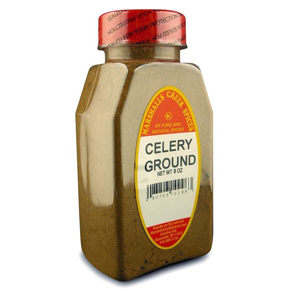 Marshalls Creek Spices New Size Marshalls Creek Spices Celery Ground Seasoning, 8 Ounce, 8 Ounce …