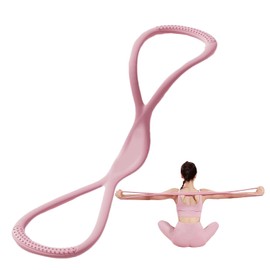 Ligas De Resistencia para Ejercicio Y Fisioterapia | Bandas Elásticas 15 Lbs En Forma De 8 | Kit Pilates, Bandas De Resistencia para Ejercicios, para Ejercicios En Casa, Gym Y Equipo De Fitness