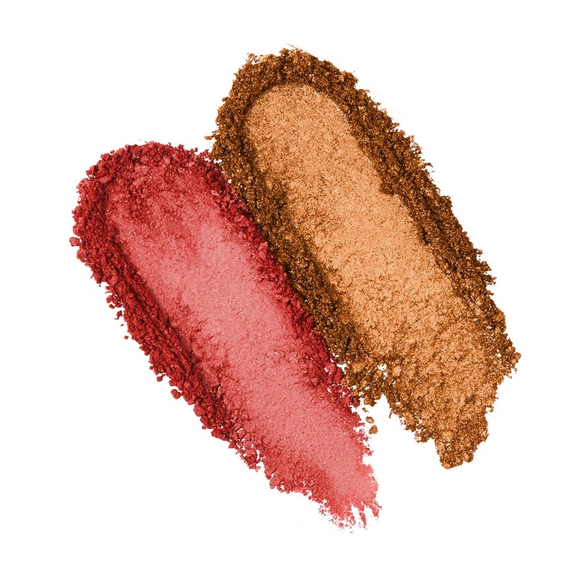 MĒTIER® Blush Highlighter Duet, Magnetic Compact (La Strada)