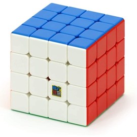 MoYu RS4M Magic Cube, Stable with Magnet, Smooth Rotation, Adjustable Rotation, Sticker-less, Brain Training, 4x4