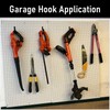 PiPaFox Heavy Duty Garage Storage Hooks, J Utility Garage Wall