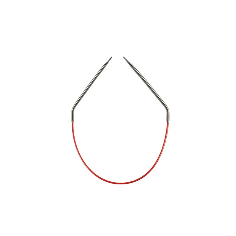ChiaoGoo Stainless Steel Red Circulars Needles